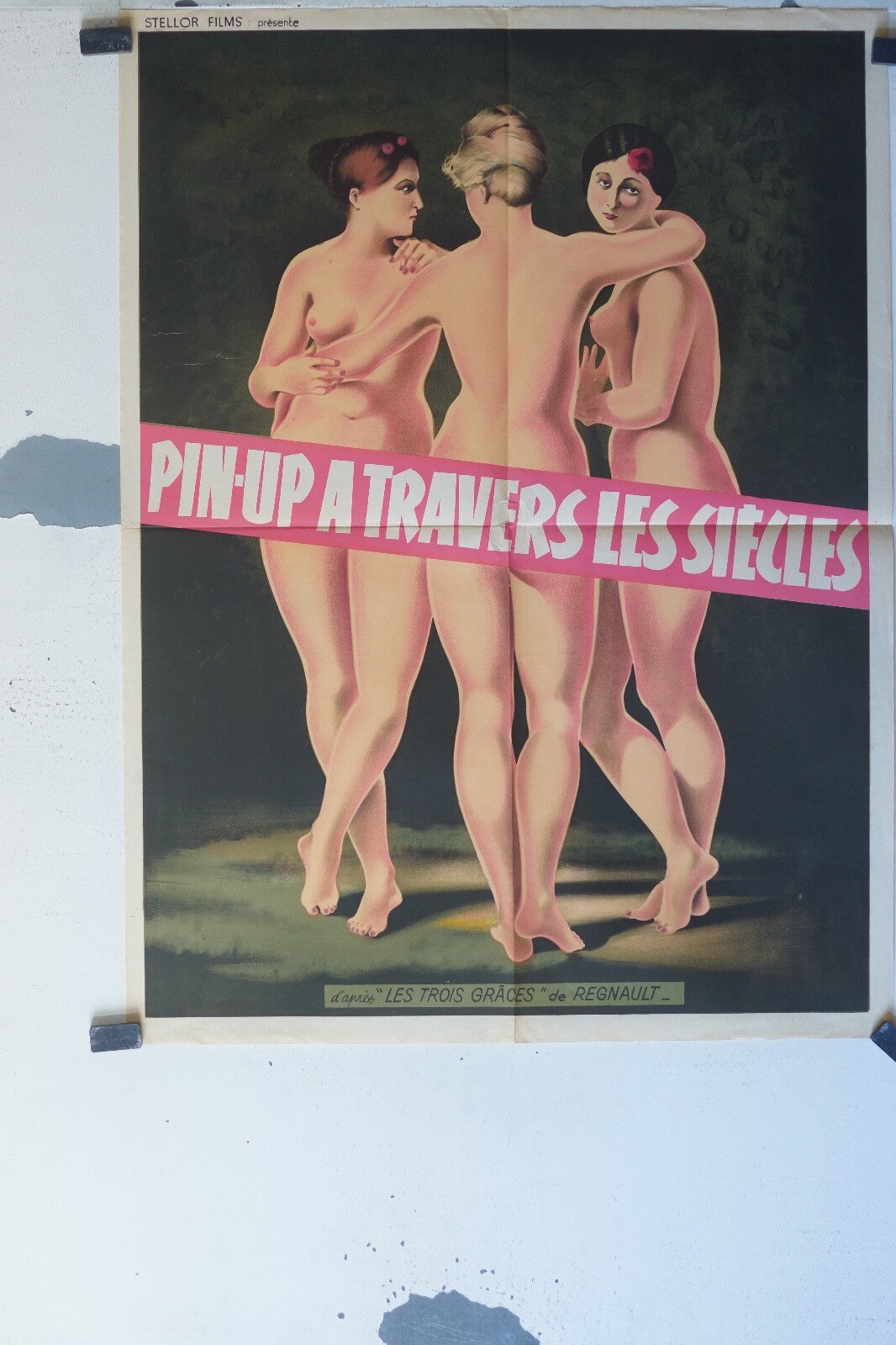 PIN-UP A TRAVERS LES SIECLES MOVIE POSTER ORIGINAL (60X80) 