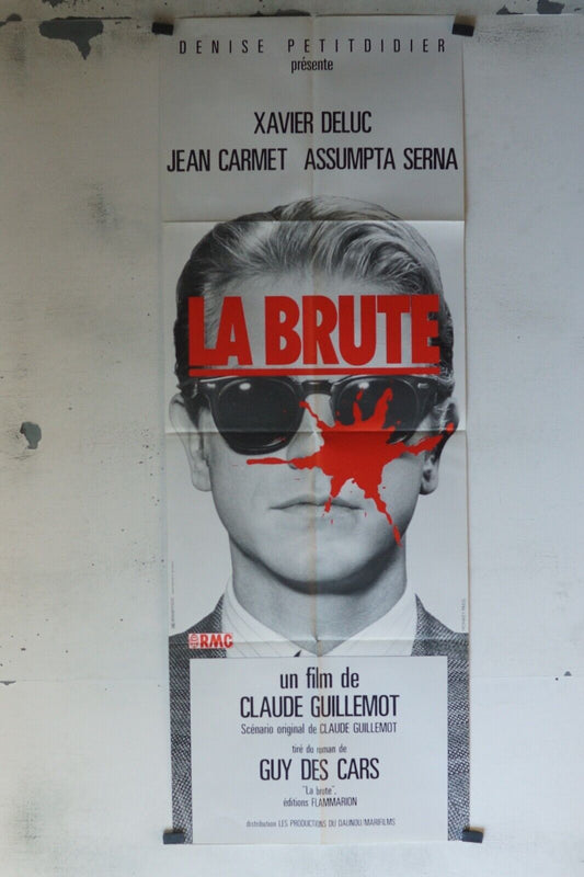 LA BRUTE ORIGINAL MOVIE POSTER 60X160 JEAN CARMET