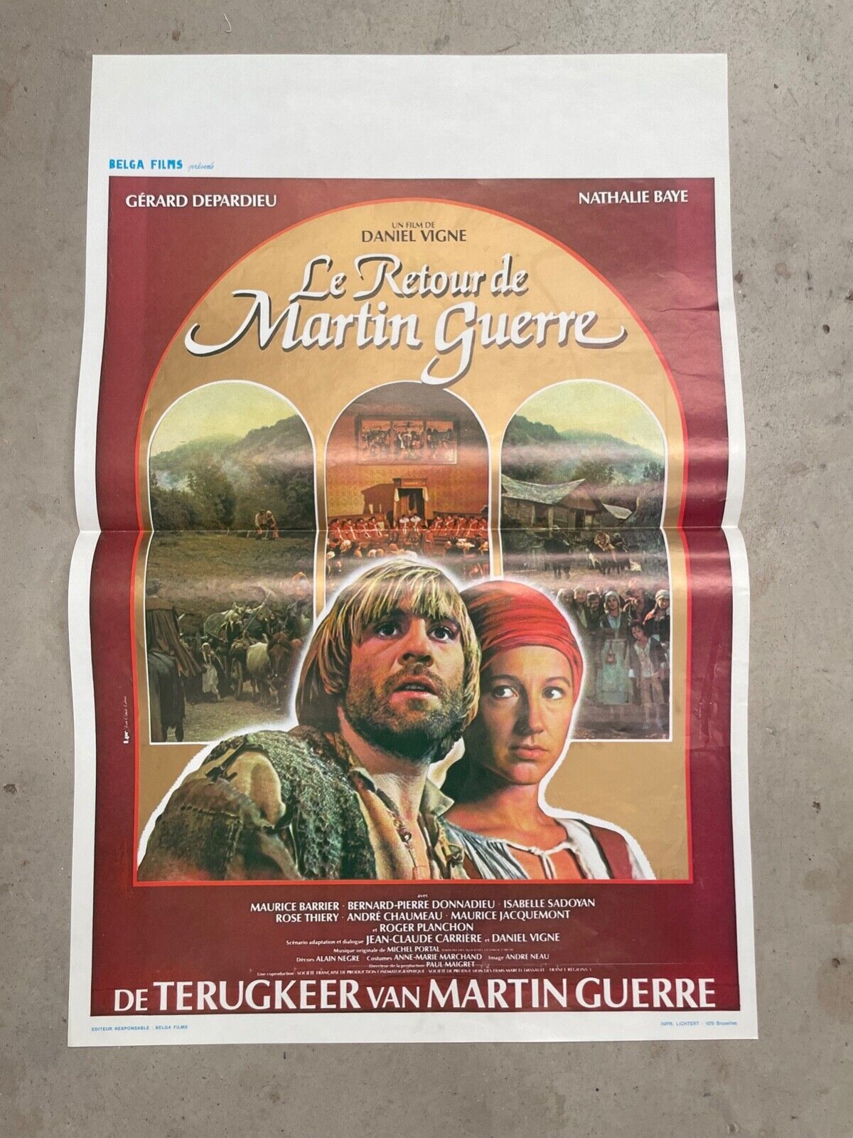 LE RETOUR DE MARTIN GUERRE, (55X37), DANIEL VIGNE