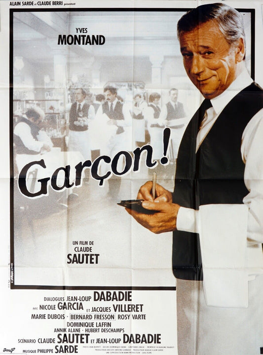 GARÇON !  MOVIE POSTER ORIGINAL 120x160