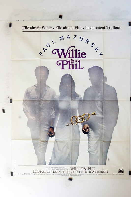 WILLIE &amp; PHIL PAUL MAZURSKY MOVIE POSTER ORIGINAL 120X160
