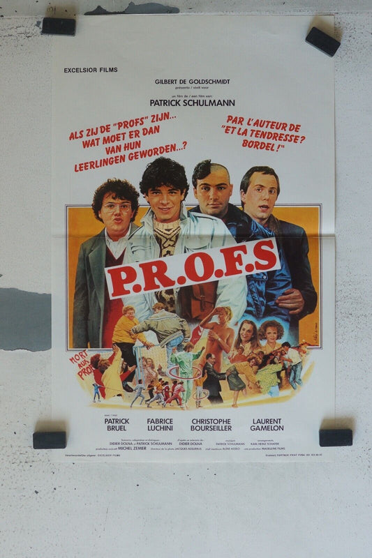 PROFS MOVIE POSTER ORIGINAL (55X37) PATRICK BRUEL