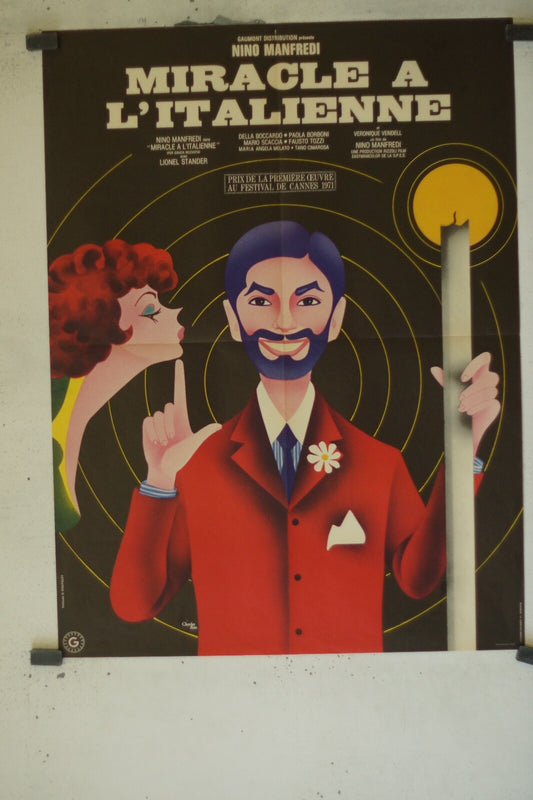 MIRACLE À L’ITALIENNE MOVIE POSTER ORIGINAL (60X80) DELLA BOCCARDO – PAOLA