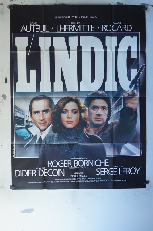 L’INDIC MOVIE POSTER ORIGINAL 120x160 DANIEL AUTEUIL