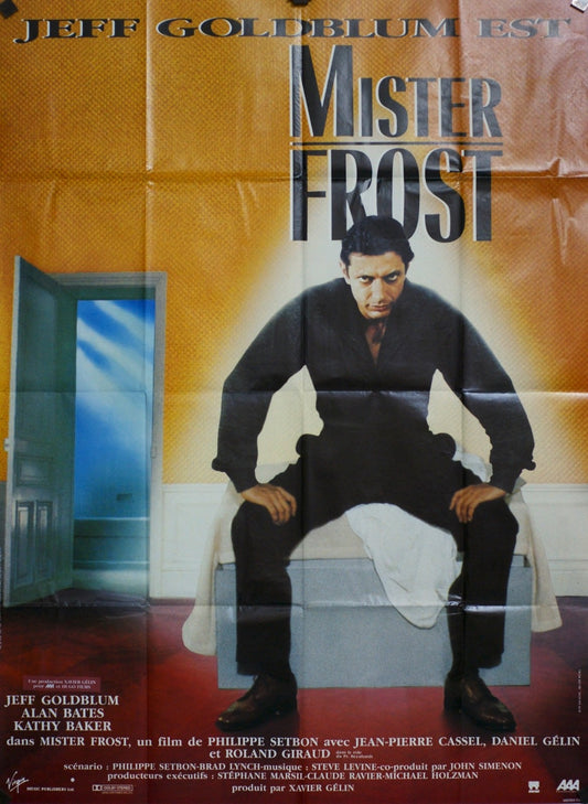 MISTER FROST JEFF GOLDBLUM movie poster ORIGINAL 120x160