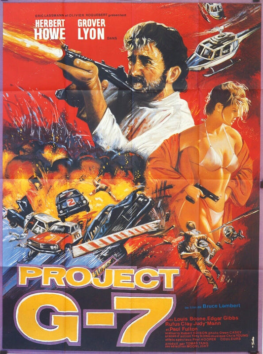 PROJECT G7 MOVIE POSTER ORIGINAL 120x160 HERBERT HOWE
