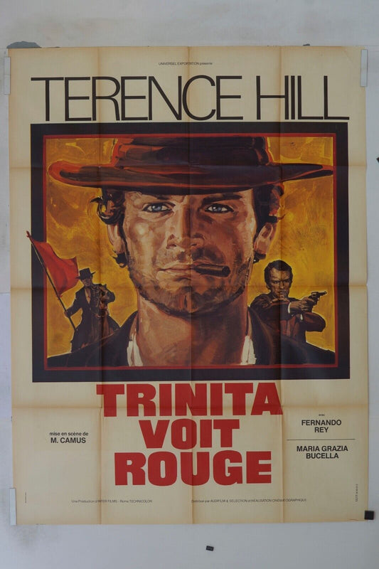 TRINITA VOIT ROUGE MOVIE POSTER ORIGINAL 120x160 TERENCE HILL