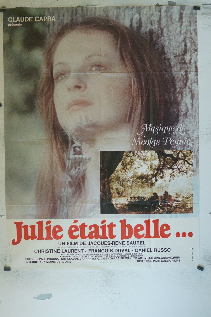 JULIE ETAIT BELLE ORIGINAL 120x160 CHRISTINE LAURENT – FRANÇOIS DUVAL
