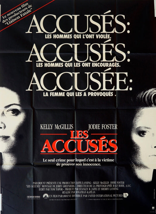 LES ACCUSÉES ORIGINAL MOVIE POSTER 120x160 KELLY MCGILLIS