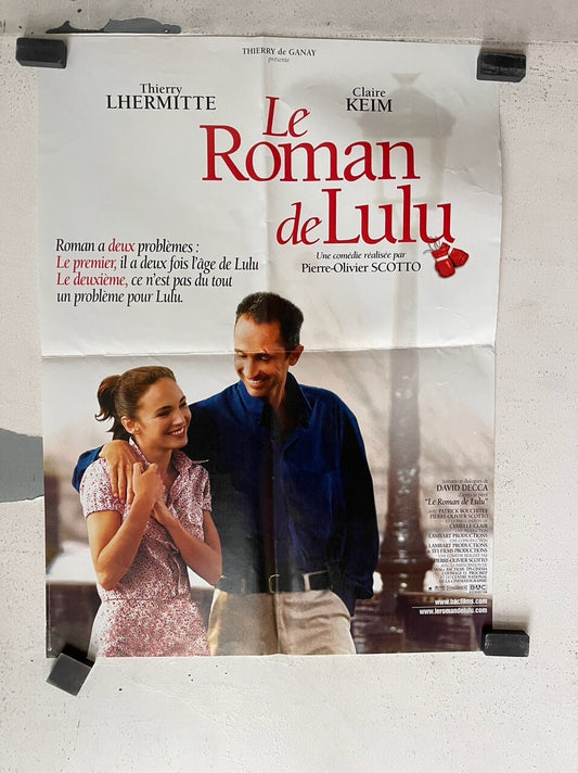 LE ROMAN DE LULU ORIGINAL (40X60) THIERRY LHERMITTE