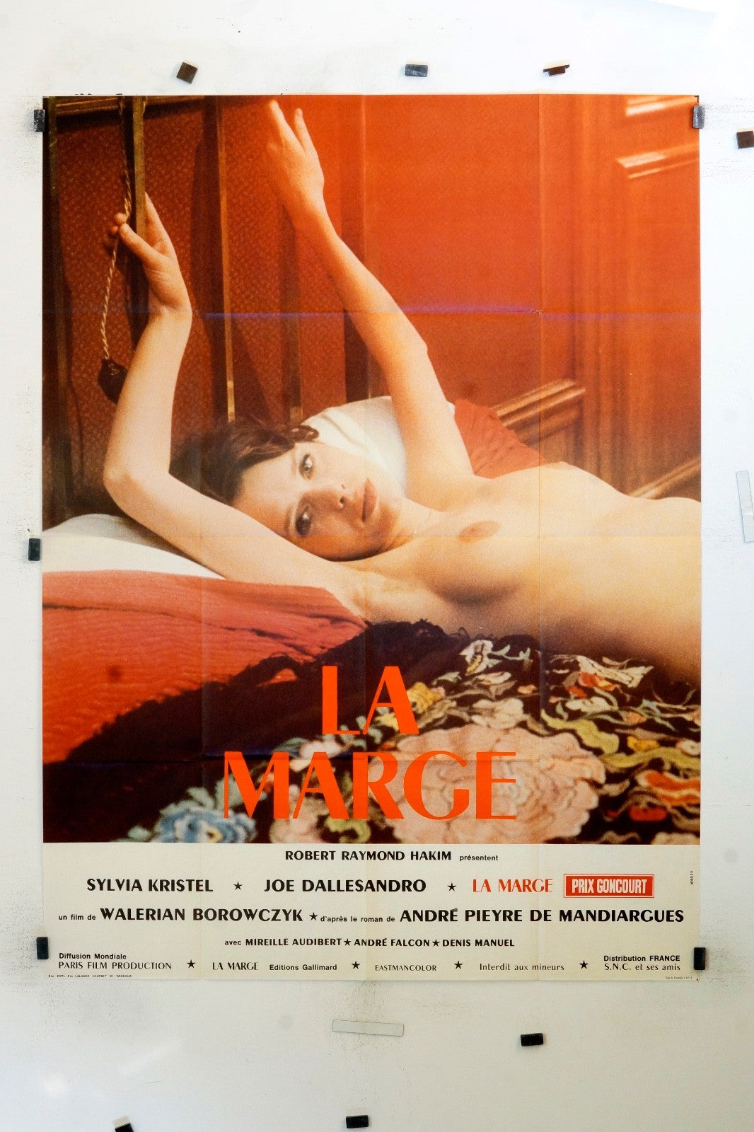 LA MARGE SYLVIA KRISTEL MOVIE POSTER ORIGINAL (120X160)