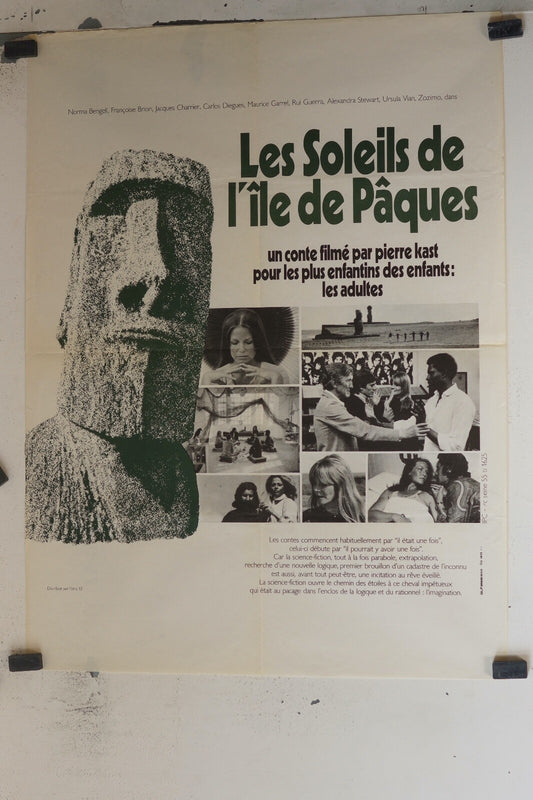 SOLEIL DE L’ILE DE PAQUES (LES) movie poster ORIGINAL (57X79) Norma Bengell