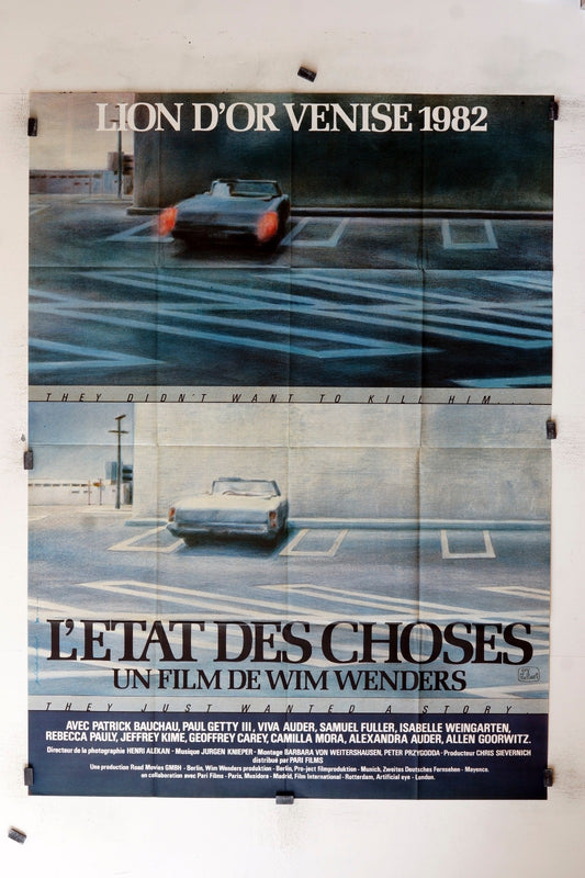 L’ÉTAT DES CHOSES WIN WENDERS POSTER ORIGINAL 120x160