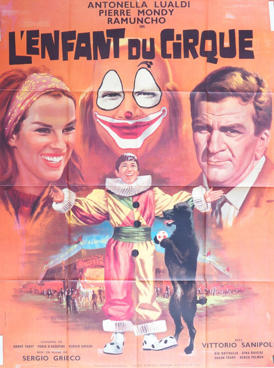 L’ENFANT DU CIRQUE MOVIE POSTER ORIGINAL 120x160 ANTONELLA LUALDI