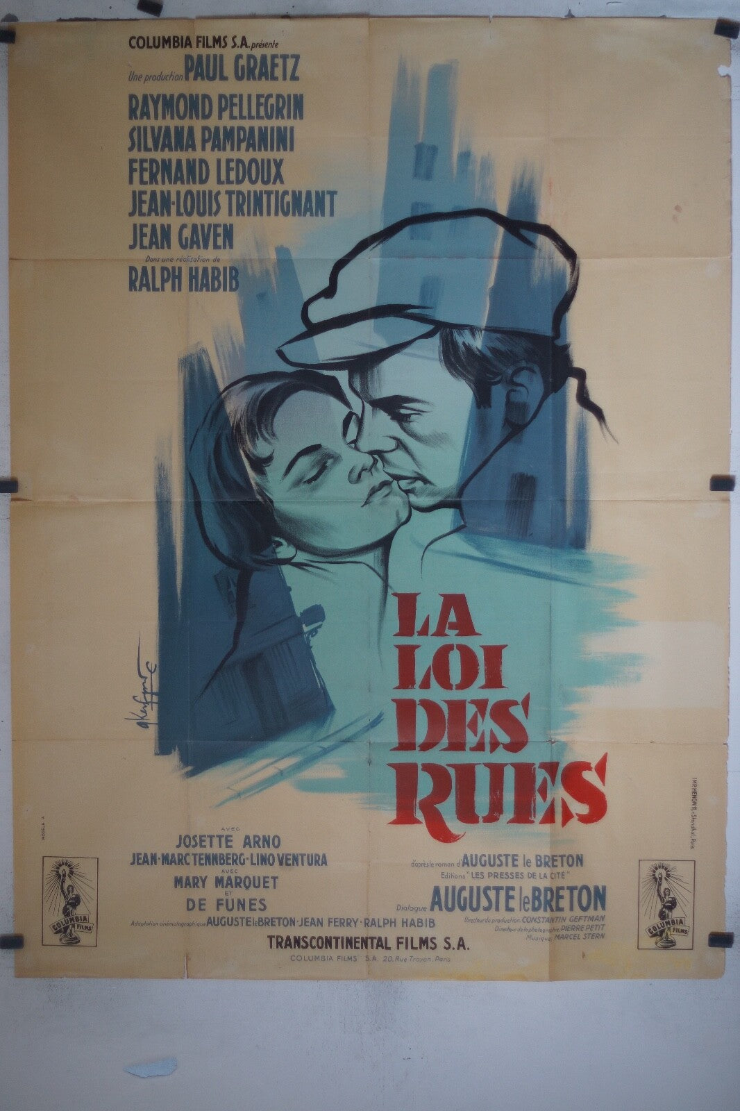  LOI DES RUES (LA) ORIGINAL 120x160 