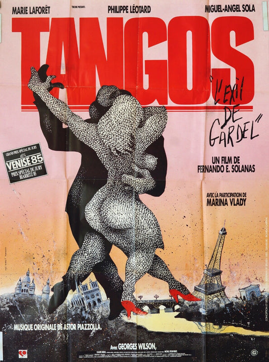 TANGOS MOVIE POSTER ORIGINAL 120x160 MARIE LAFORET