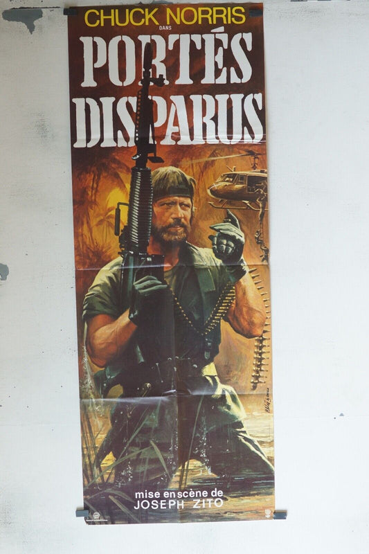 PORTÉS DISPARUS ORIGINAL (60x160) CHUCK NORRIS