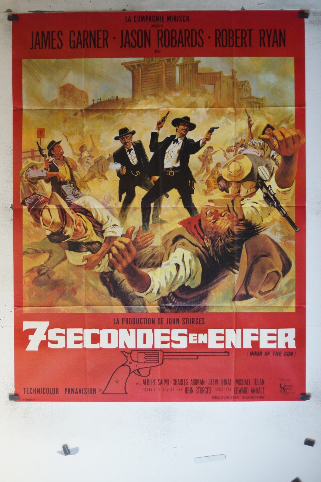 CULOTTES ROUGES (LES) MOVIE POSTER ORIGINAL 120x160 Bourvil, Laurent Terzieff 