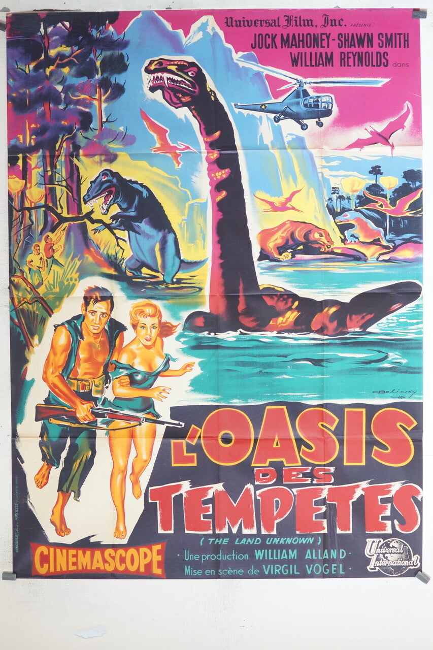 L'OASIS DES TEMPETES MOVIE PORTER ORIGINAL, (120x160), Jock Mahoney