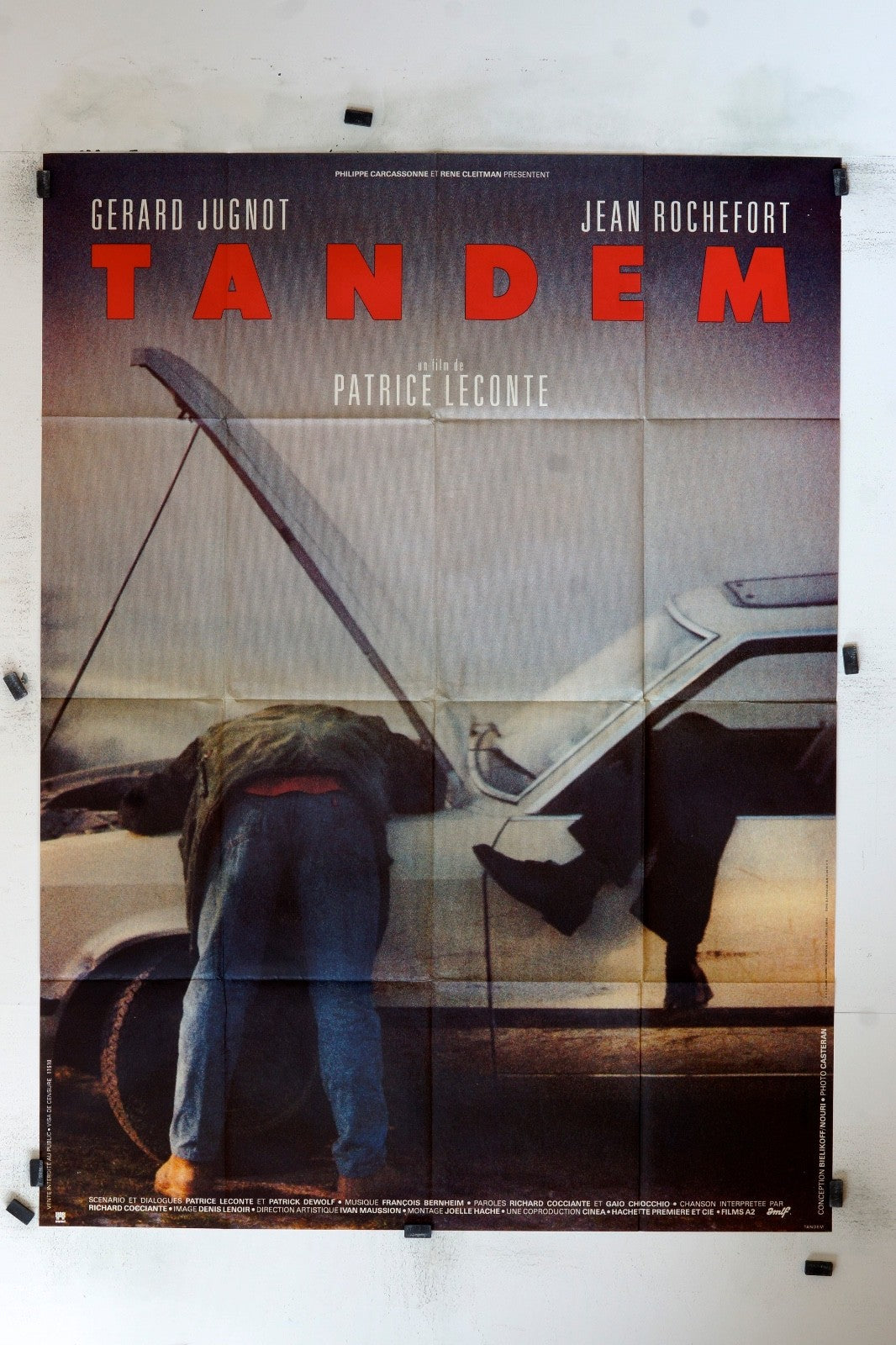 TANDEM GERARD JUGNOT MOVIE POSTER ORIGINAL (120X160)