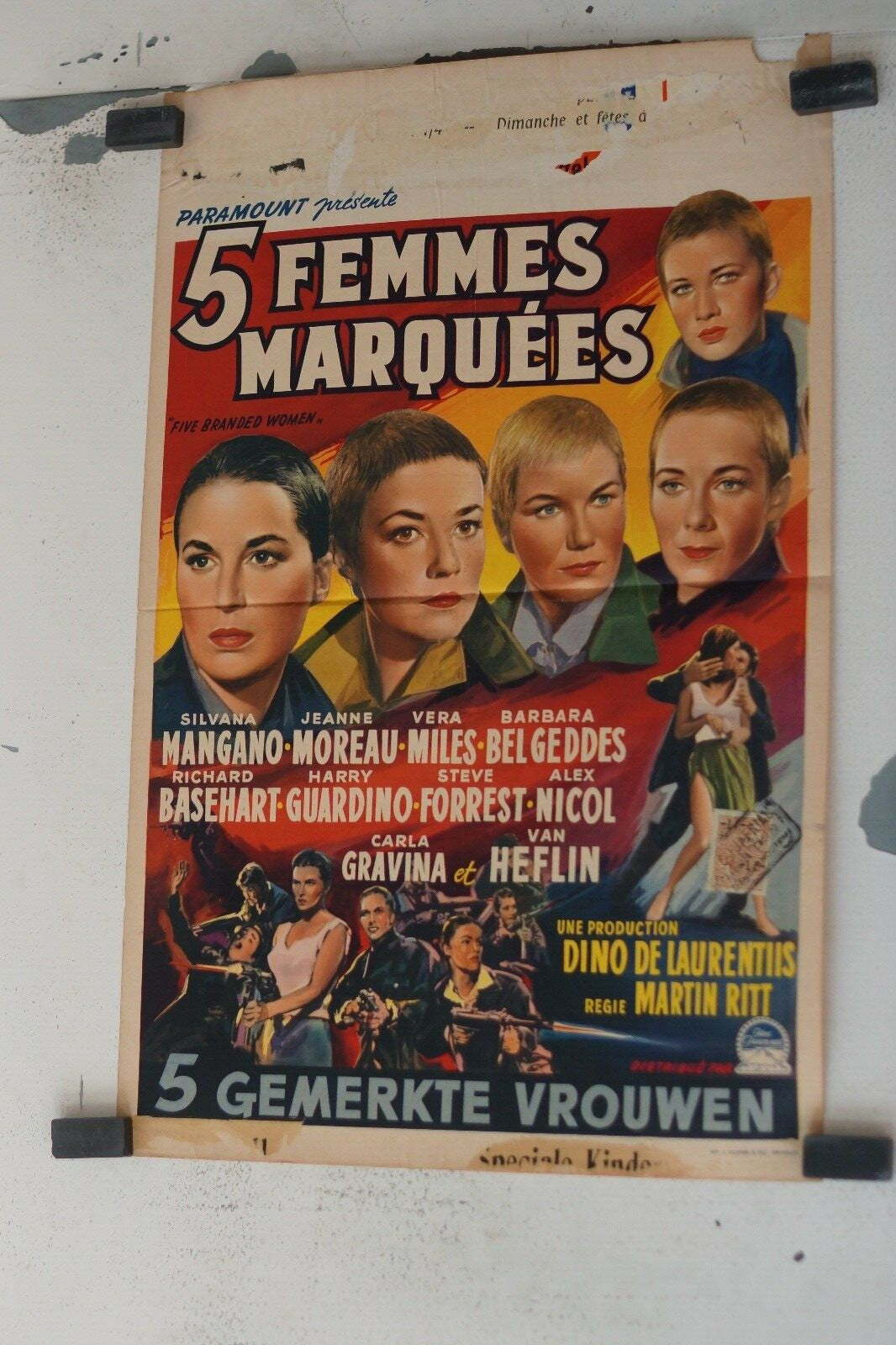  5 FEMMES MARQUEES (French Edition) ORIGINAL 30x55