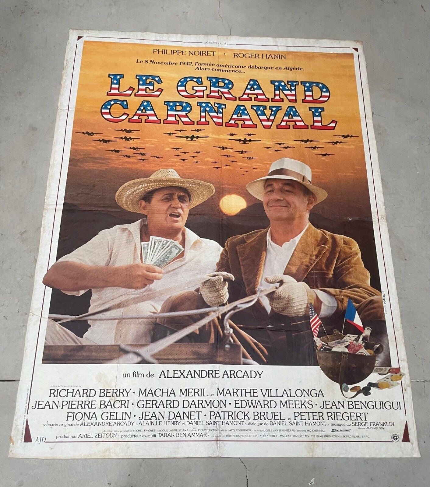 LE GRAND CARNAVAL ORIGINAL (120X160) PHILIPPE NOIRET