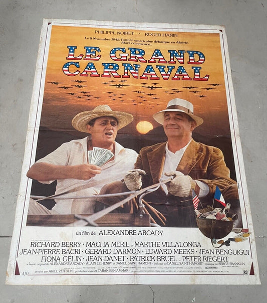 LE GRAND CARNAVAL ORIGINAL (120X160) PHILIPPE NOIRET