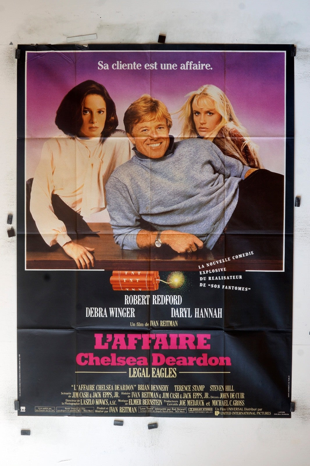 L’AFFAIRE CHELSEA DEARDON  ROBERT REDFORD MOVIE POSTER ORIGINAL (120x160)