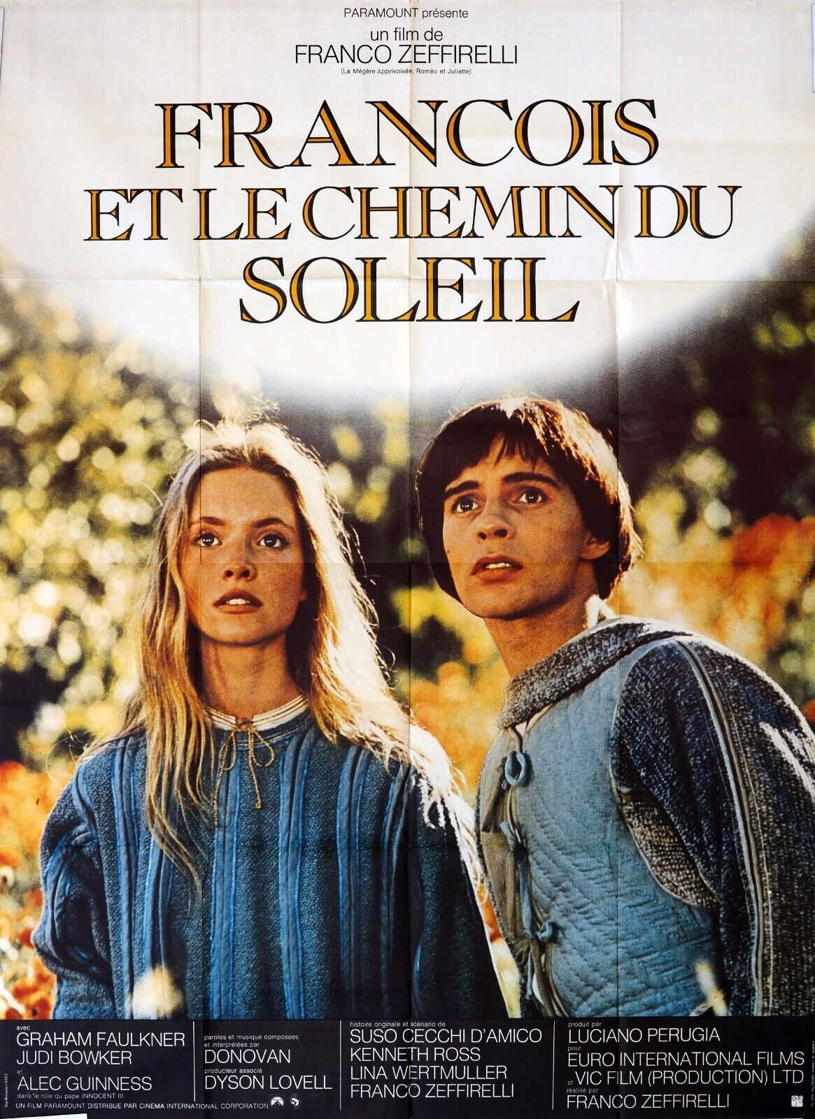 FRANCOIS ET LE CHEMIN DU SOLEIL POSTER ORIGINAL 120x160  JUDI BOWKER