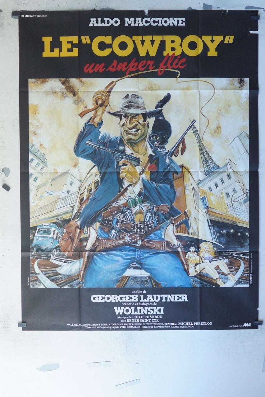 LE “COWBOY” SUPER FLIC ORIGINAL 120x160 ALDO MACCIONE