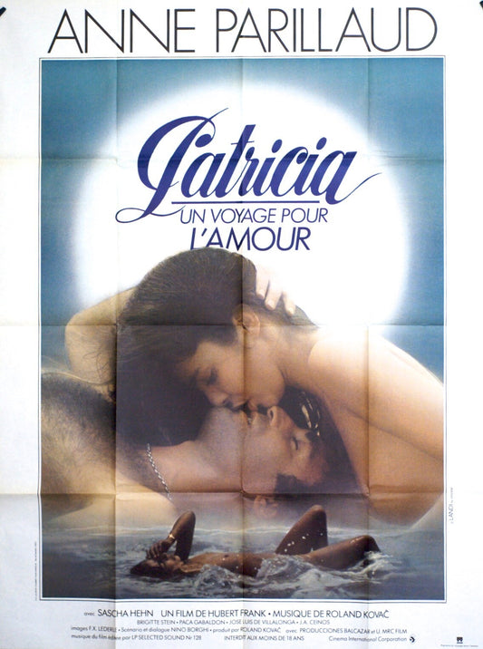 PATRICIA UN VOYAGE POUR L’AMOUR POSTER ORIGINAL 120x160 BRIGITTE STEIN