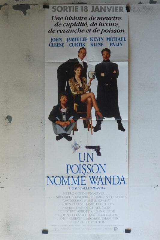UN POISON NOMMÉ WONDA MOVIE POSTER ORIGINAL 60x160 JOHN CLEESE