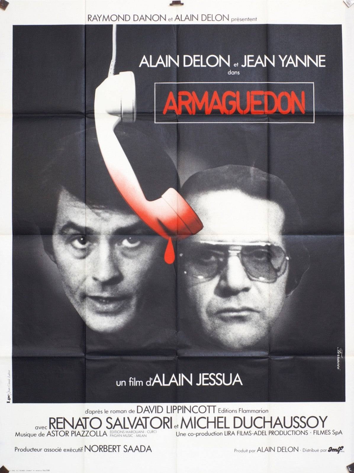 ARMAGUEDON ALAIN DELON POSTER ORIGINAL120x160