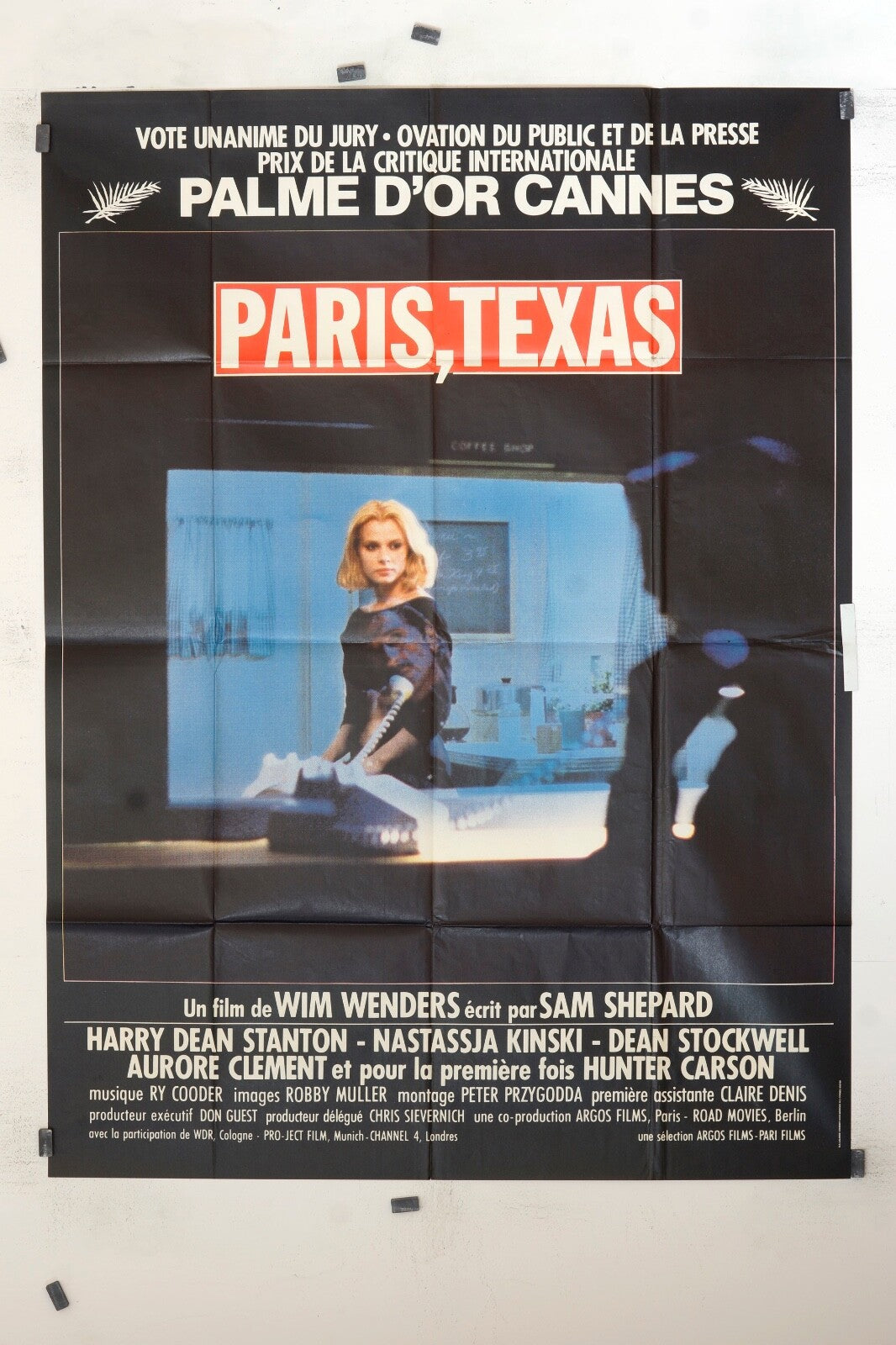 PARIS TEXAS WIM WENDERS MOVIE POSTER ORIGINAL 120x160