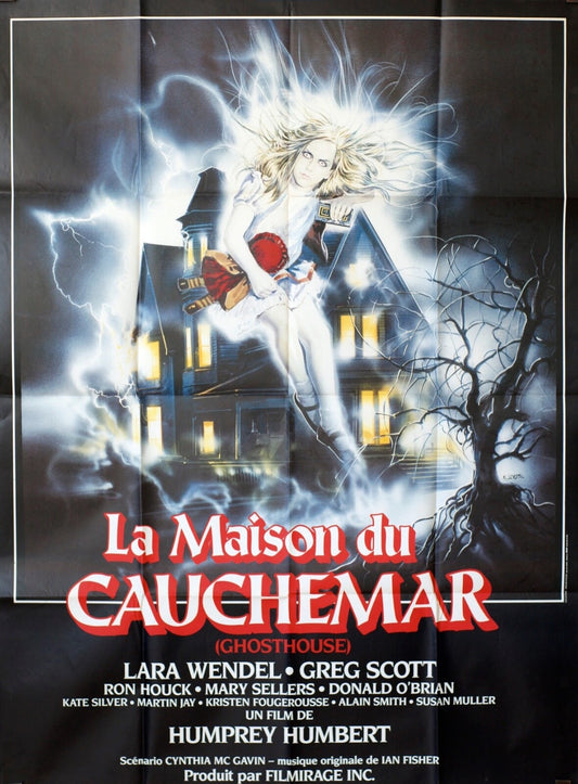 LA MAISON DU CAUCHEMAR MOVIE POSTER ORIGINAL 120x160 LAURA WENDEL