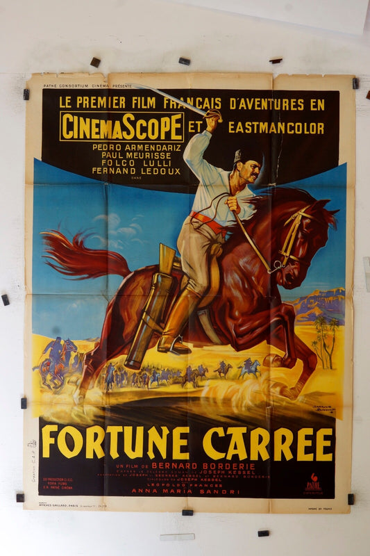 FORTUNE CARRÉE BERNARD BORDERIE ORIGINAL 120x160