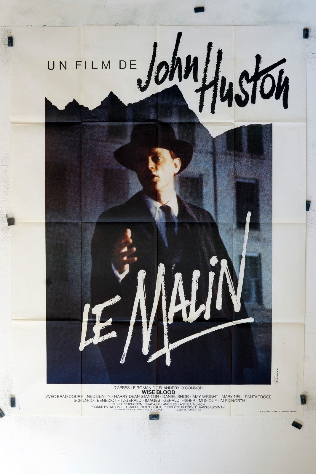 LE MALIN JOHN HUSTON POSTER ORIGINAL 120x160