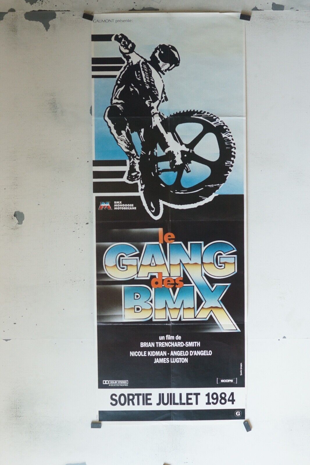 LE GANG DES BMX POSTER ORIGINAL (60x160) NICOLE KIDMAN