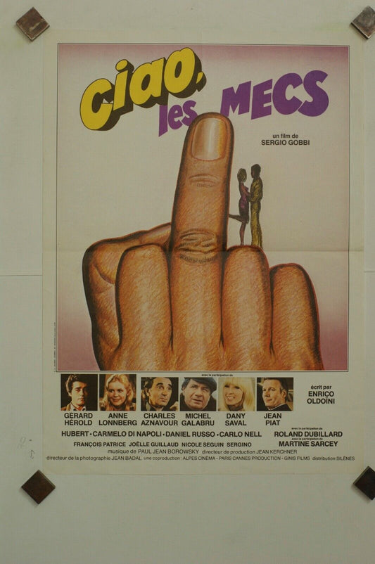 CIAO LES MECS POSTER (120X160) GERALD HEROLD