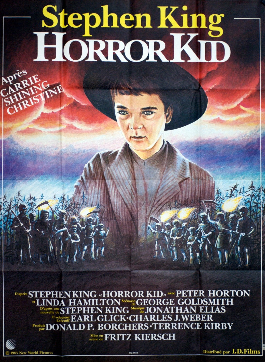 HORROR KID STEPHEN KID MOVIE POSTER ORIGINAL 120x160