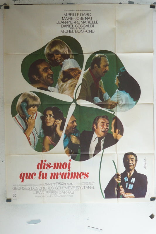 DIS-MOI QUE TU M’AIMES ORIGINAL 120x160 MIREILLE DARC