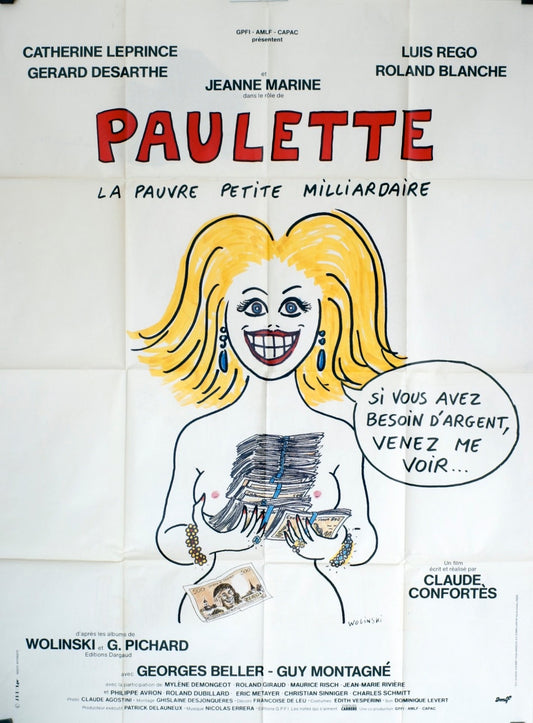 PAULETTE CATHERINE LEPRINCE MOVIE POSTER ORIGINAL 120x160