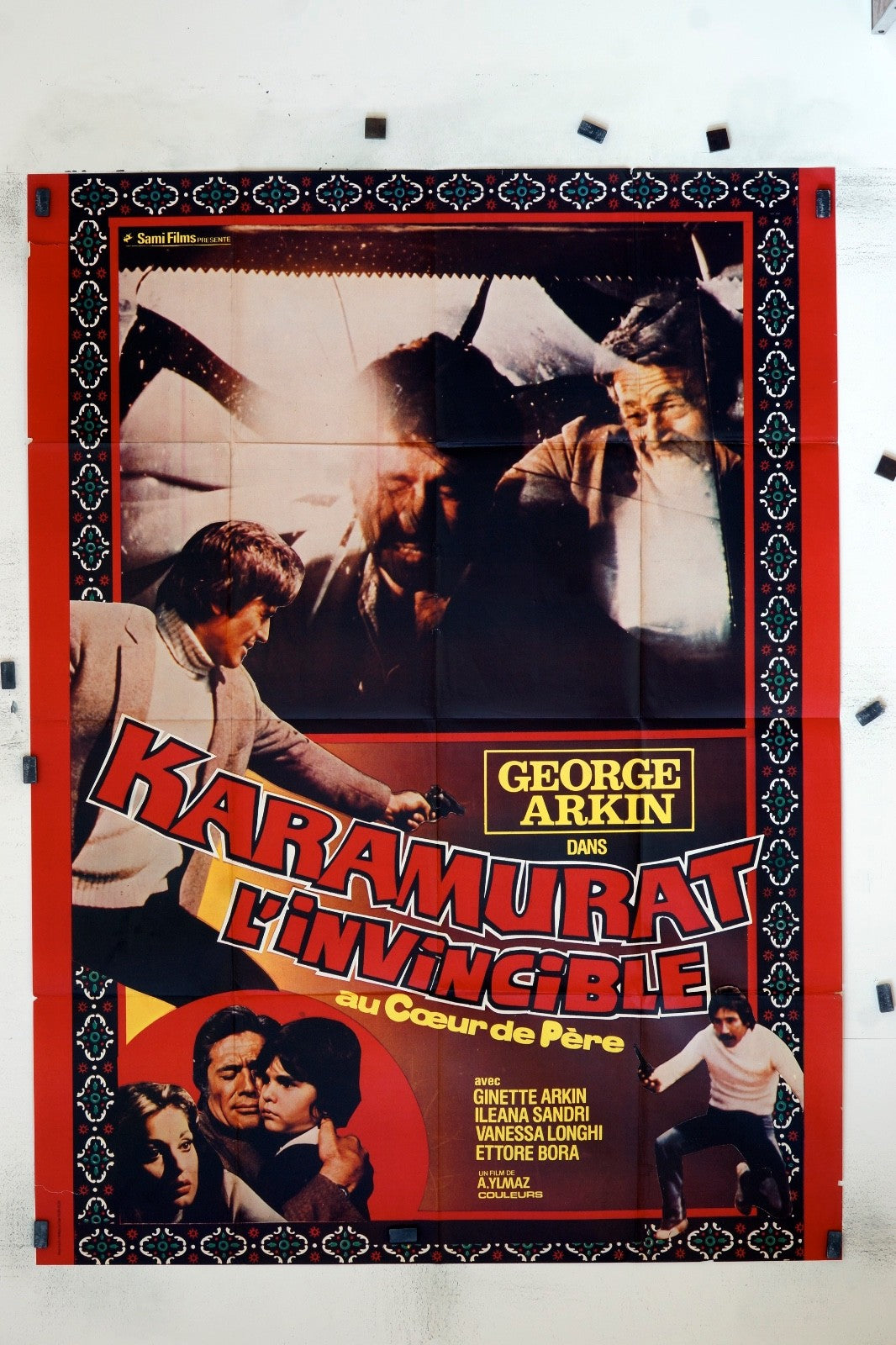 KARAMURAT L’INVINCIBLE ORIGINAL MOVIE POSTER 120x160