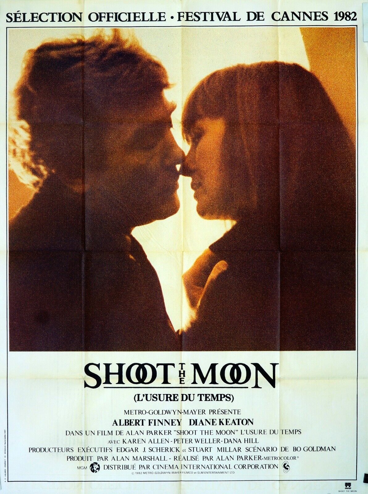 SHOOT THE MOON 120X160 ORIGINAL MOVIE POSTER JULIE ANDREWS