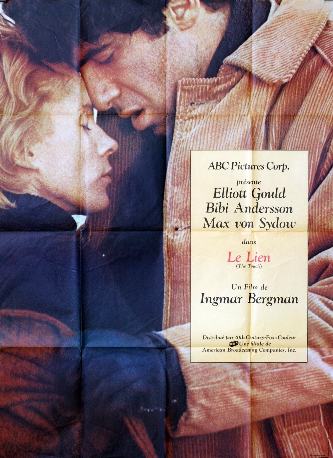LE LIEN ELLIOT GOULD MOVIE POSTER ORIGINAL 120x160