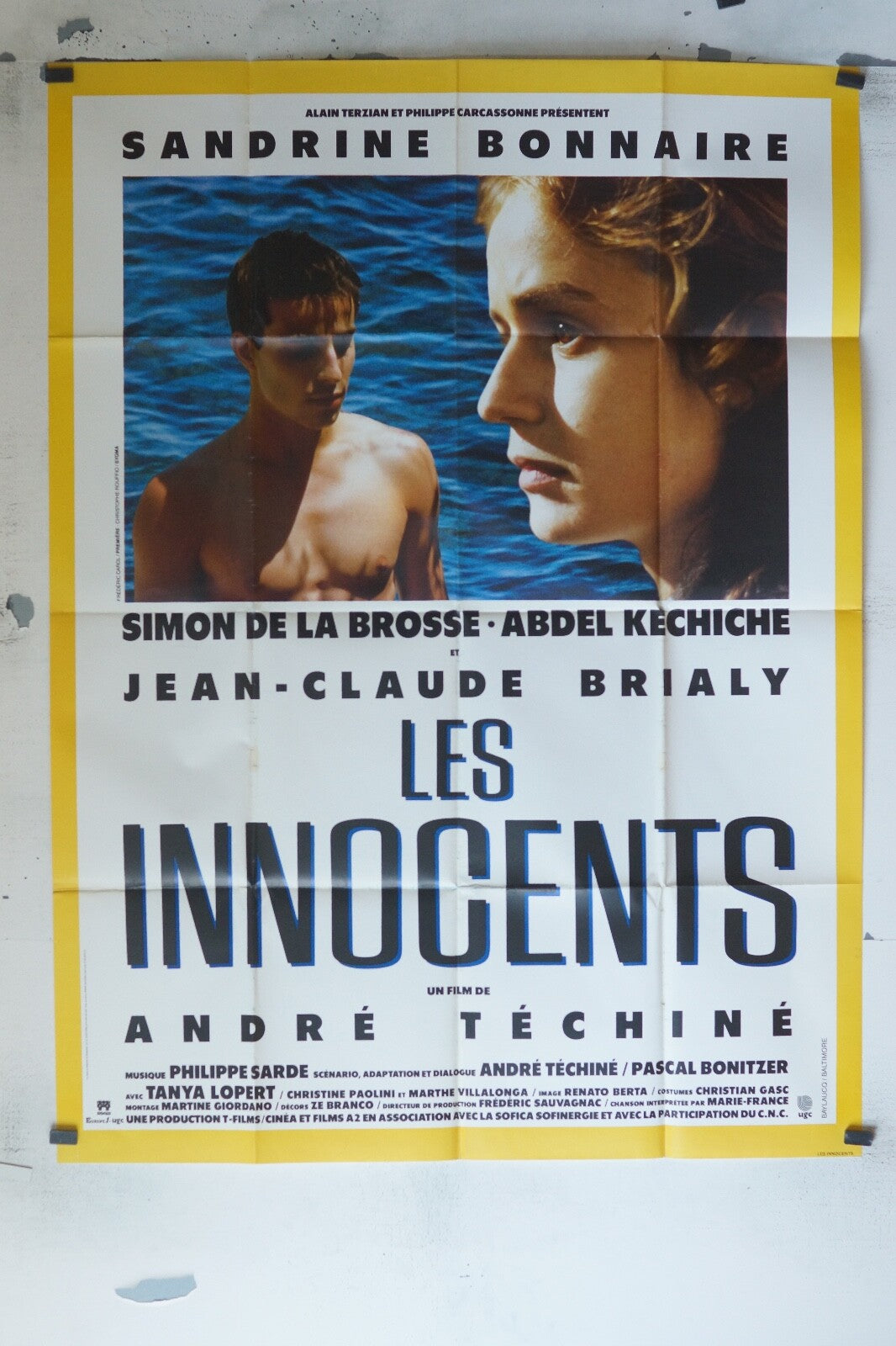 LES INNOCENTS MOVIE POSTER ORIGINAL 120x160 SANDRINE BONNAIRE