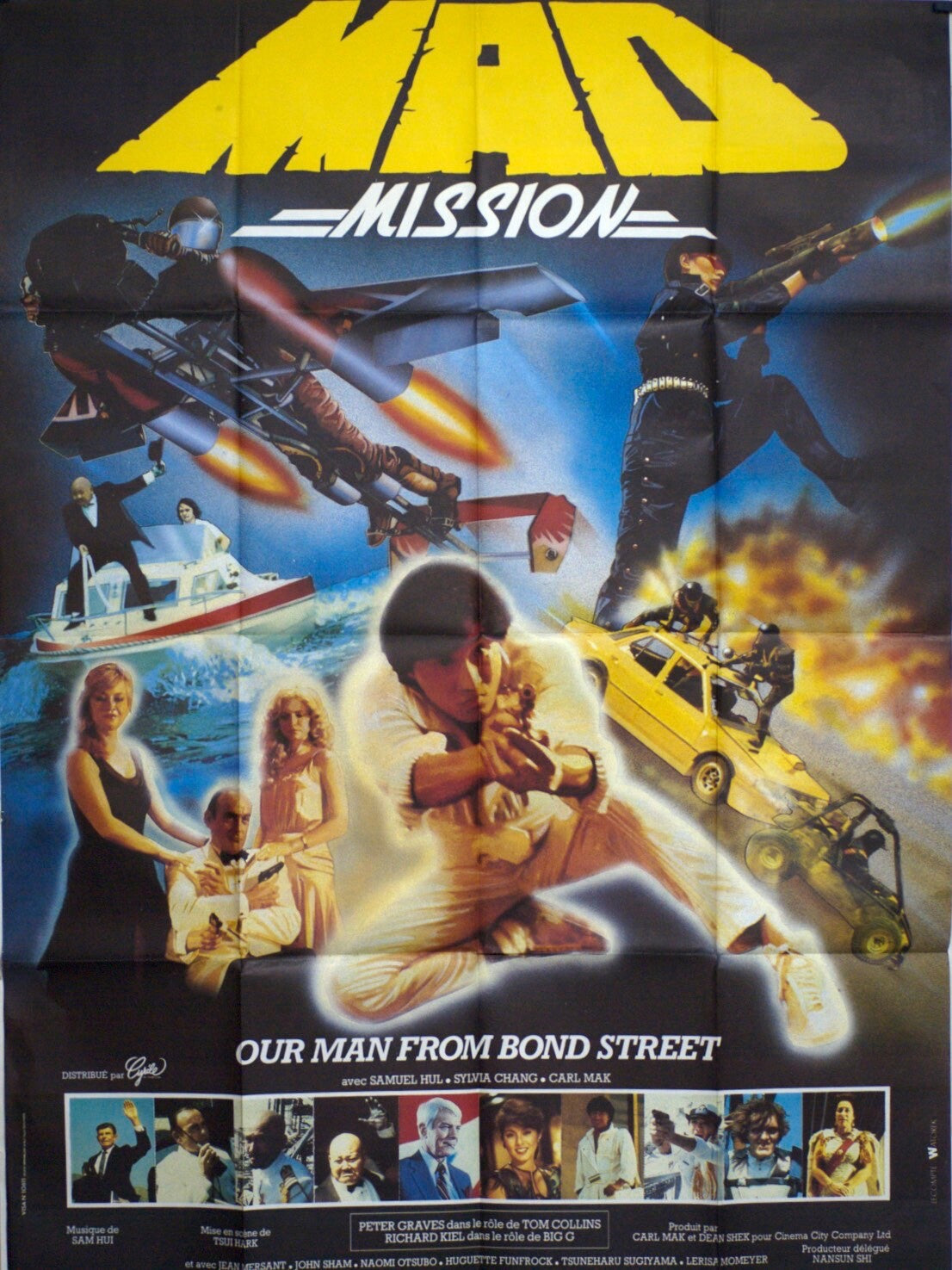 MAD MISSION 120X160 POSTER ORGINAL SAMUEL HUL