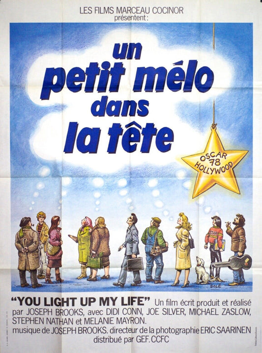 UN PETIT MÉLO DANS LA TÊTE MOVIE POSTER ORIGINAL 120x160 DIDI CONN