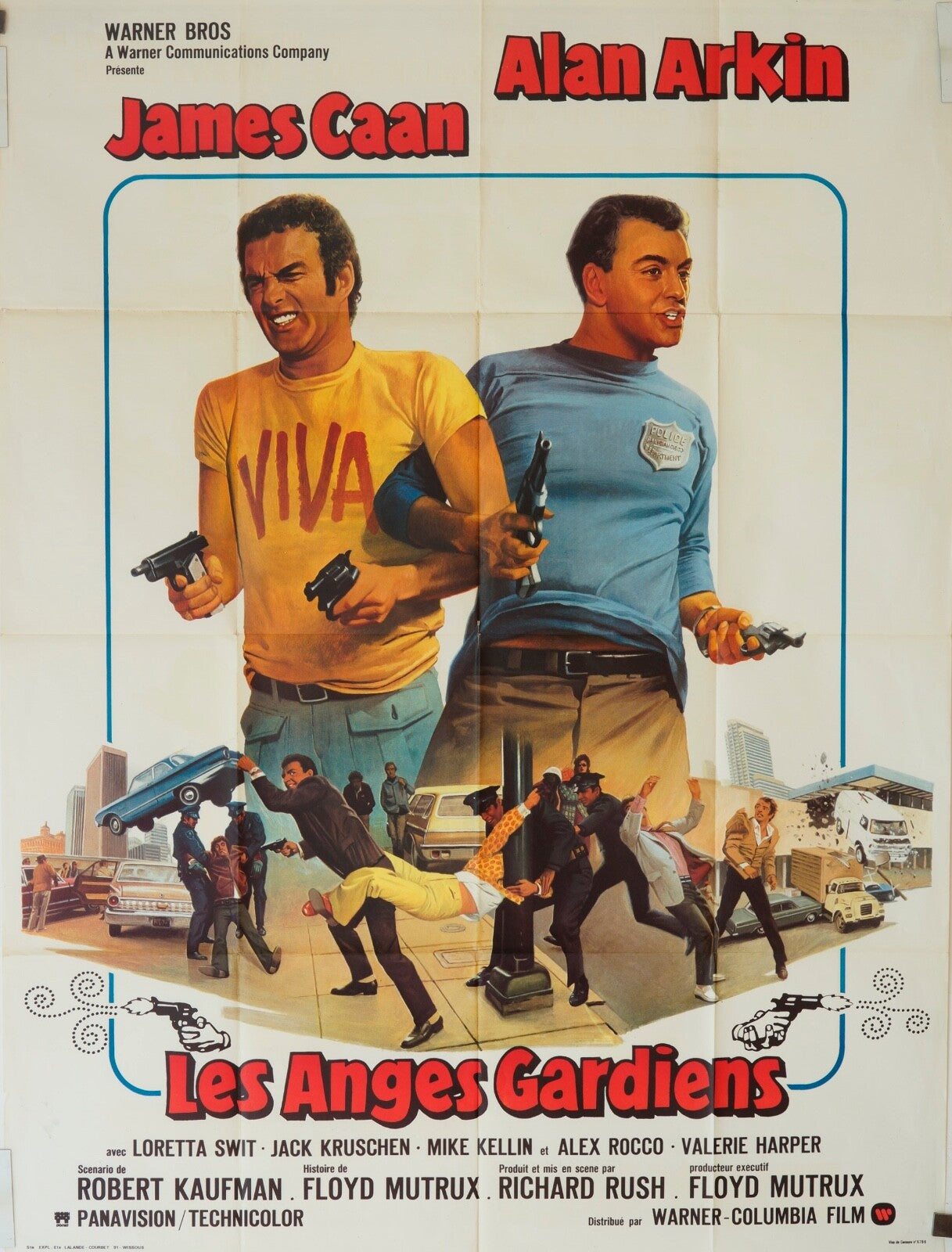 LES ANGES GARDIENS ORIGINAL POSTER (120x160) ALAN ARKIN