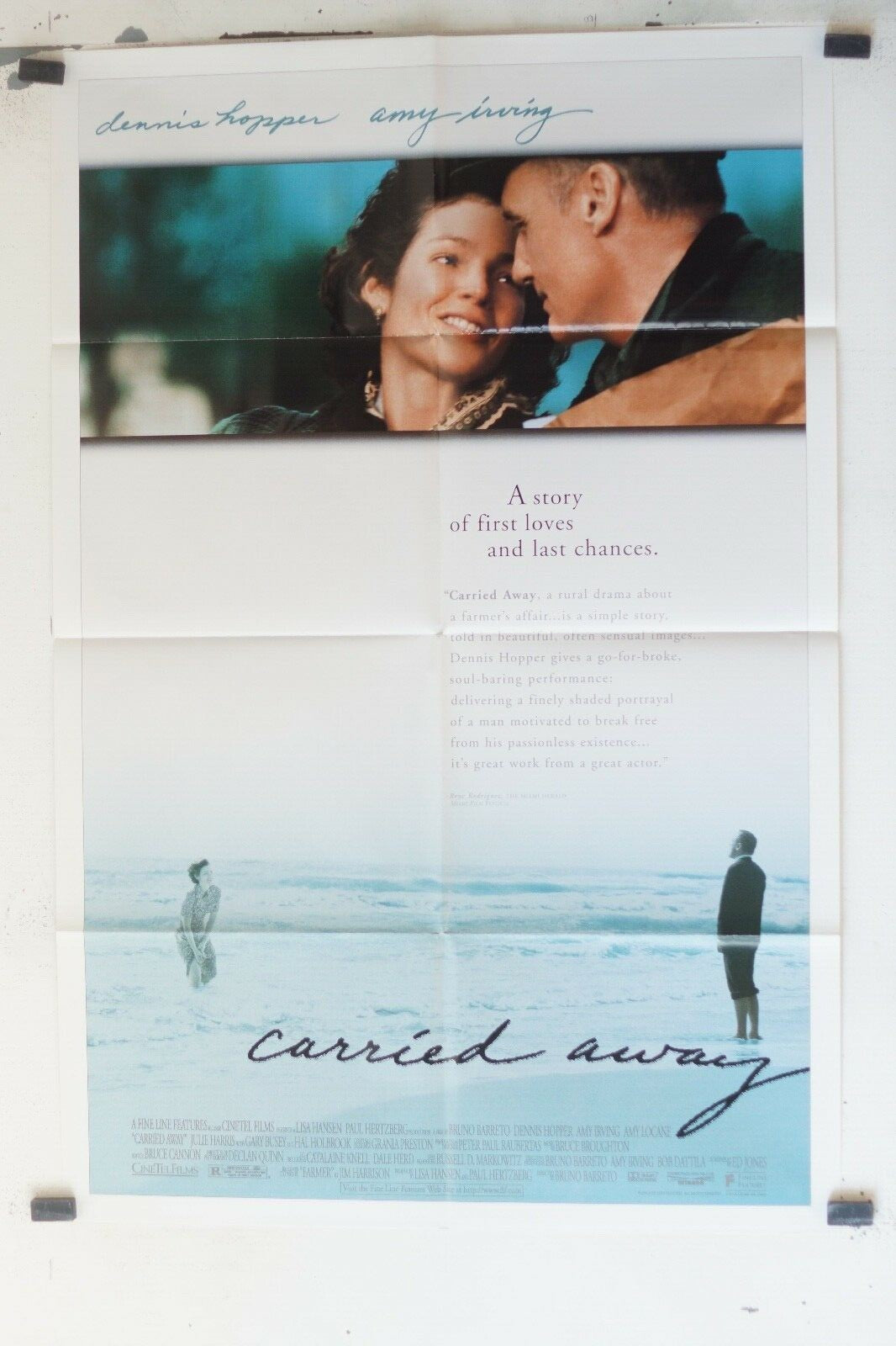 CARRIED AWAY MOVIE POSTER ORIGINAL (69x103), Dennis Hopper
